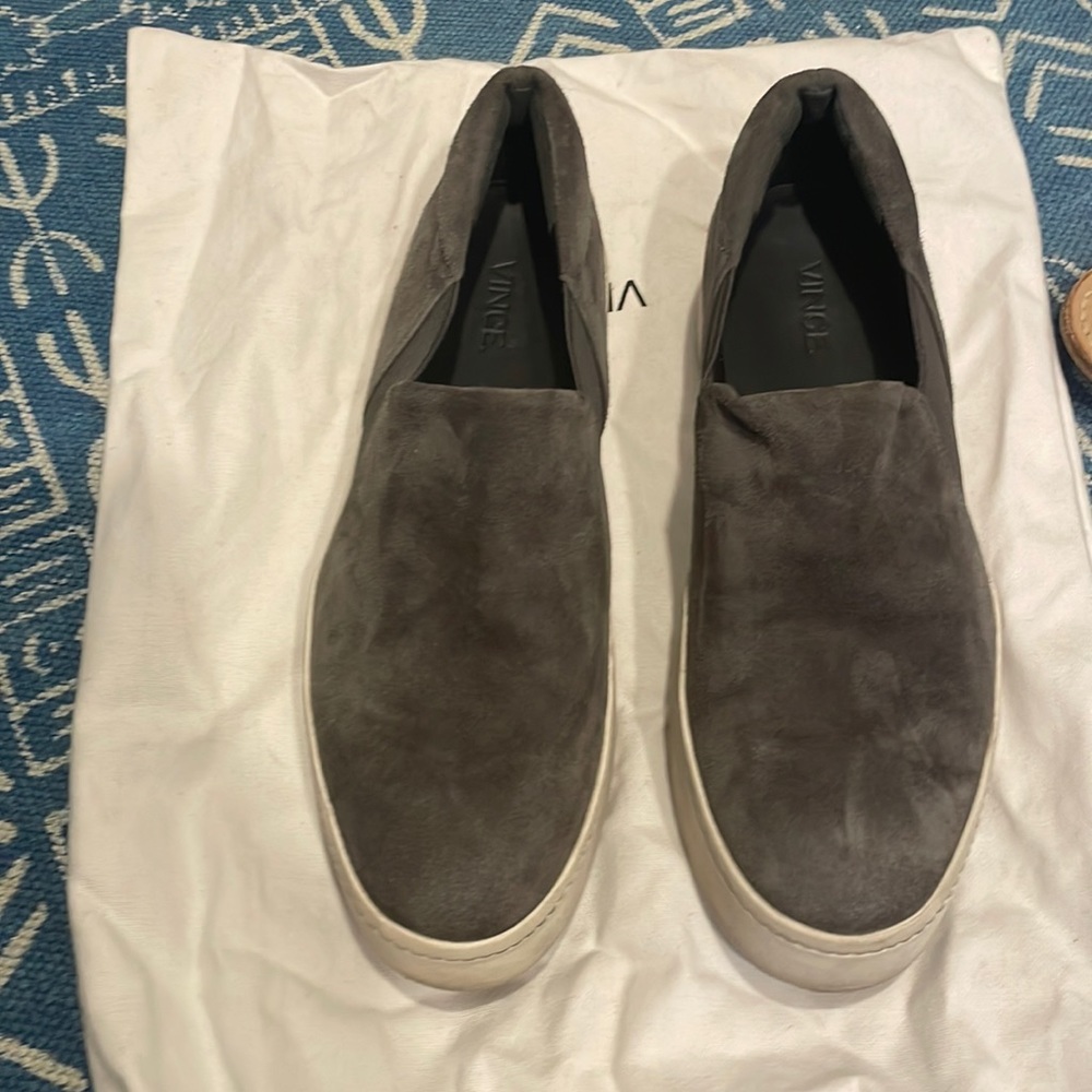 VINCE platform sneaker